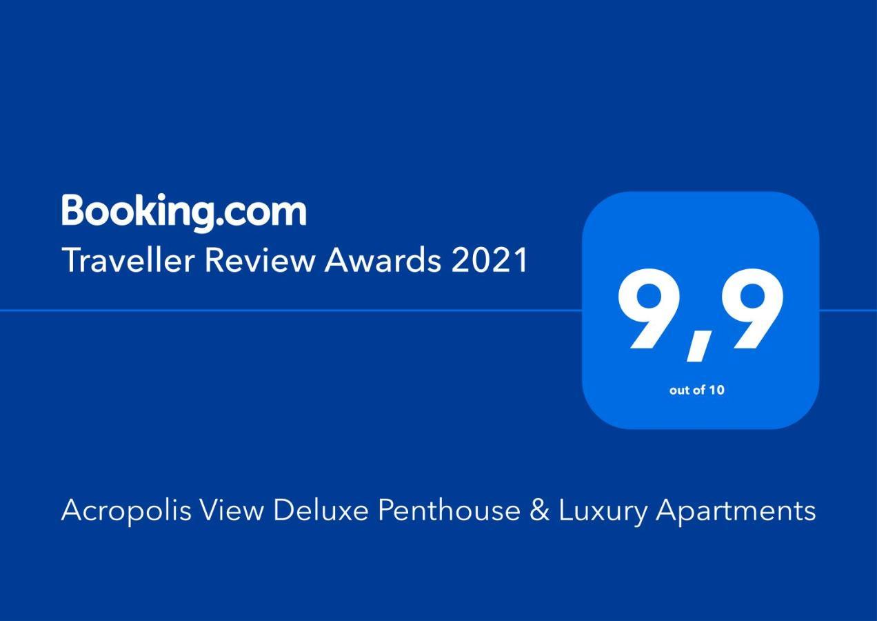 Acropolis View Deluxe Penthouse & Luxury Apartments Athén Kültér fotó